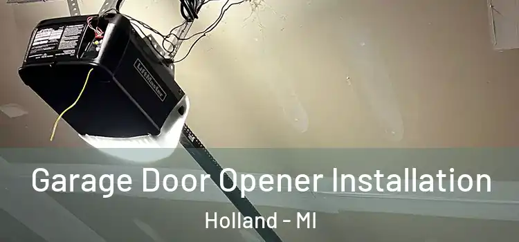 Garage Door Opener Installation Holland - MI