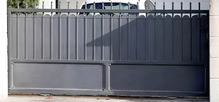 Metal Driveway Gate Installation Holland