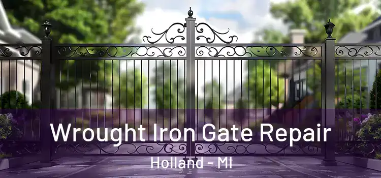 Wrought Iron Gate Repair Holland - MI